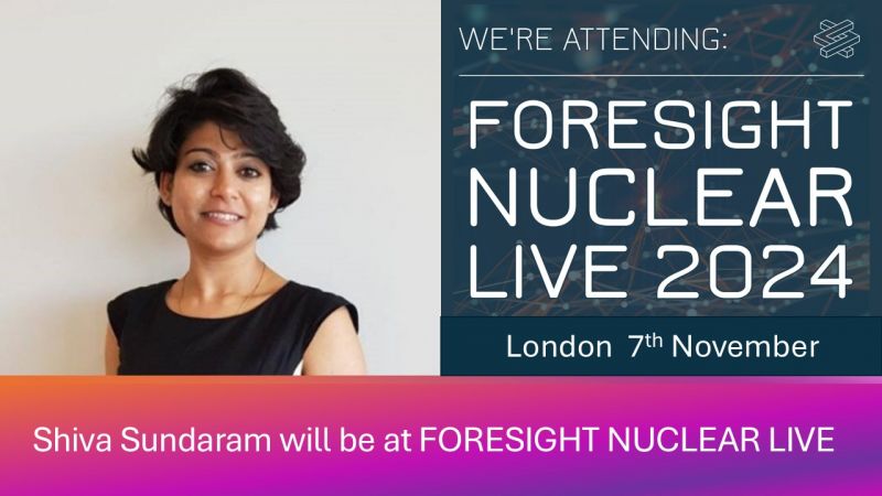 We are at Foresight Nuclear Live 2024